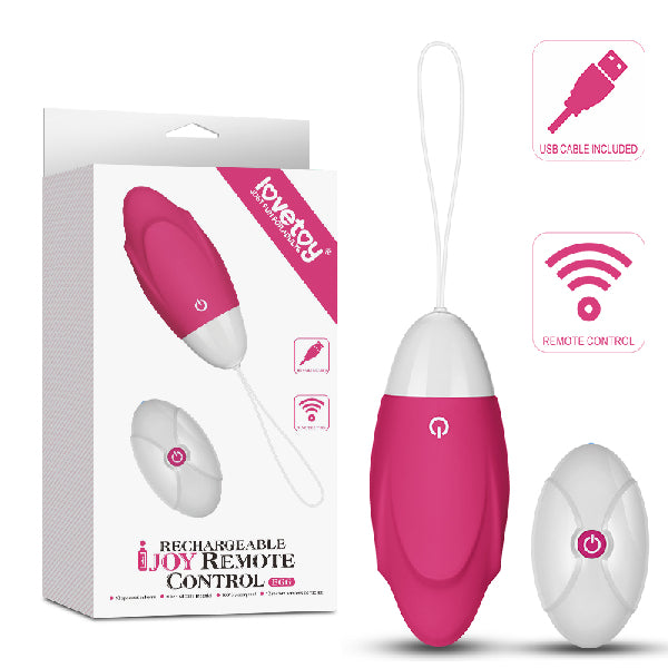 Ijoy Wireless Remote Control Rechargeable Egg Pink - ClubX